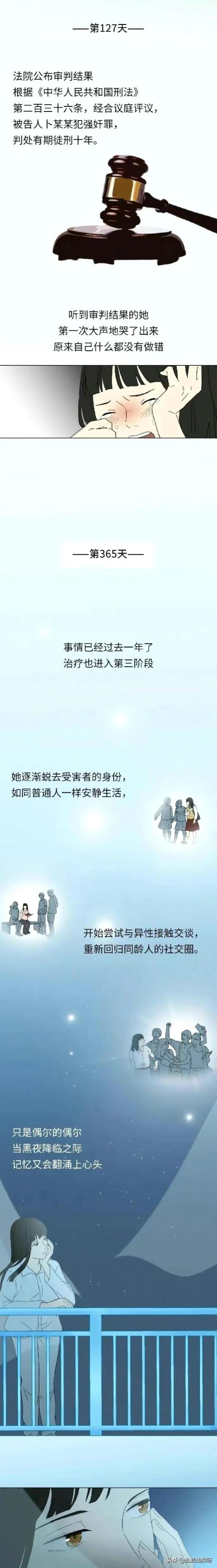关于性侵女性案例，被性侵后的女孩会怎样
