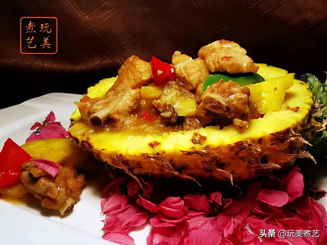 菠萝排骨家常做法广东，港式菠萝排骨的做法
