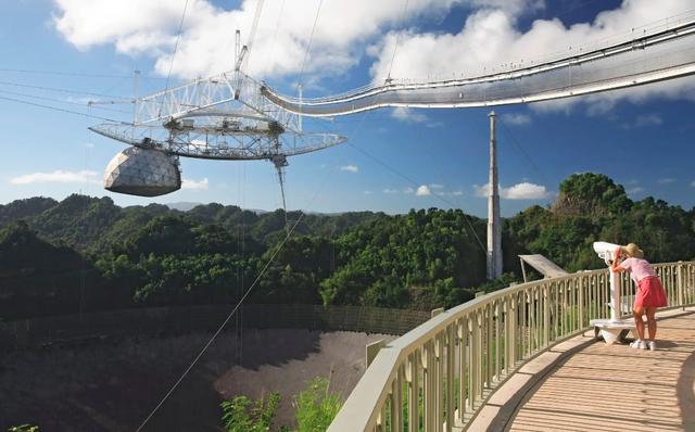 阿雷西博望远镜，目前全世界最大最新的望远镜