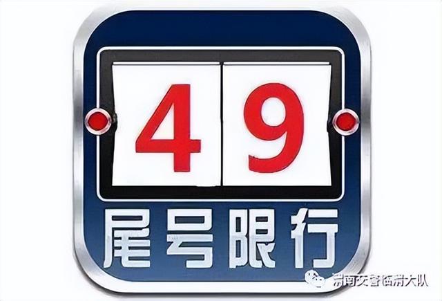 明起我市机动车限行尾号轮换，限行周四2月16日