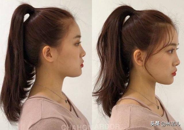 高马尾怎样扎出蓬松感，半高马尾怎么扎出蓬松感刘诗诗