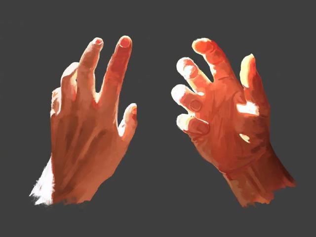 绘画素材不同光源下，100个常用绘画素材