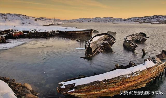 北极圈内却终年不冻的摩尔曼斯克，冬季到摩尔曼斯克