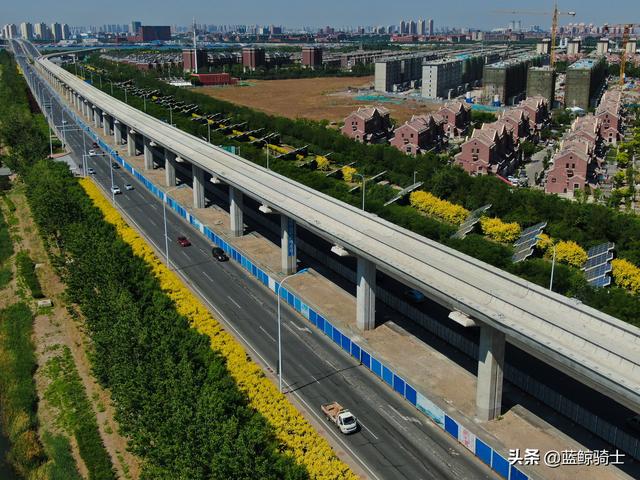 天津地铁z4线，天津地铁4号线北段各站线位图