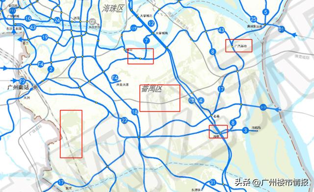 南沙地铁最新规划，南沙站将引入3条地铁