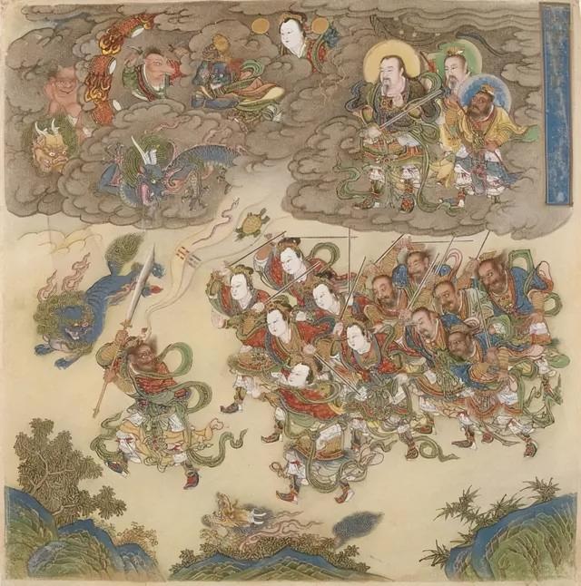 真武大帝唯一一个肉身成神，怎么成了真武大帝手下和道教四大元帅