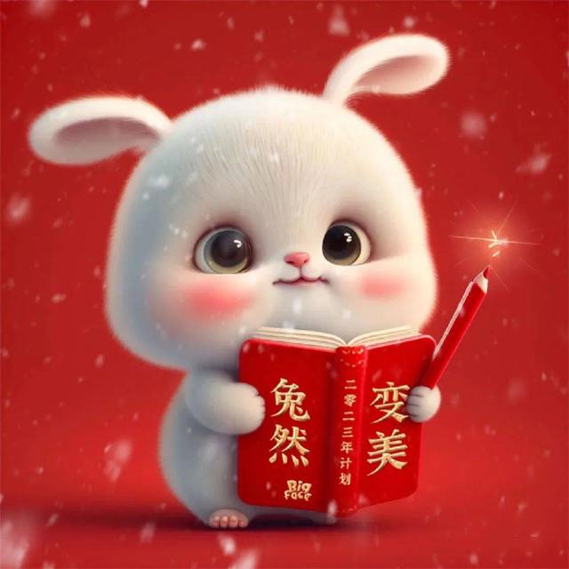 微信头像2023卡通兔子头像，2023萌兔头像