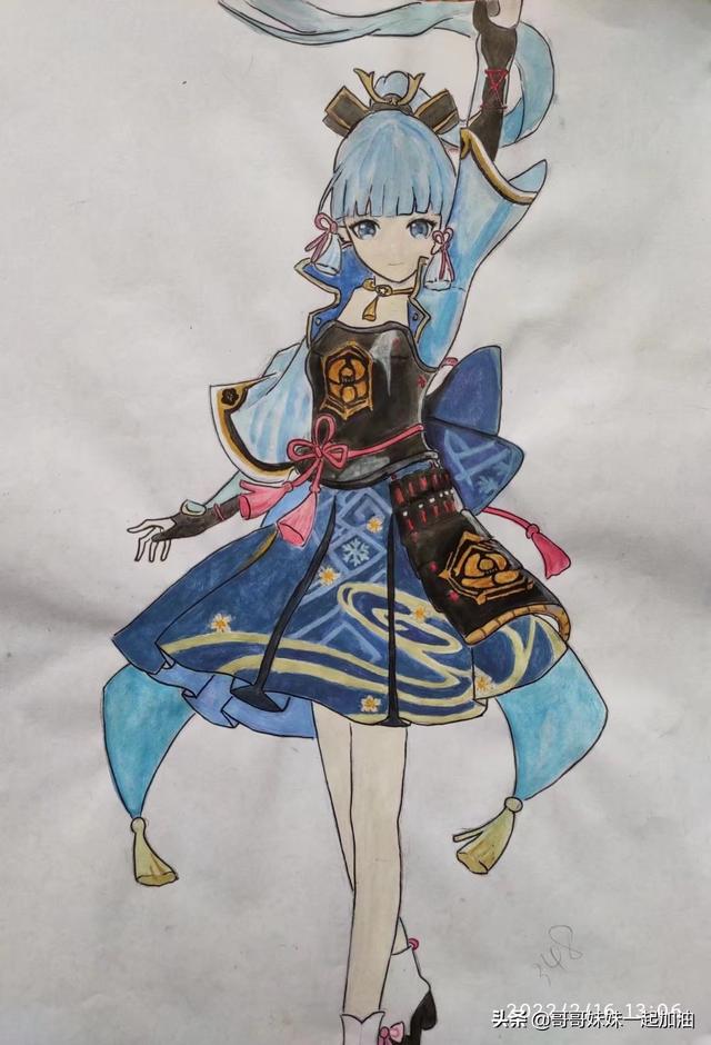 少女心的手抄报，a4纸画少女可爱手抄报