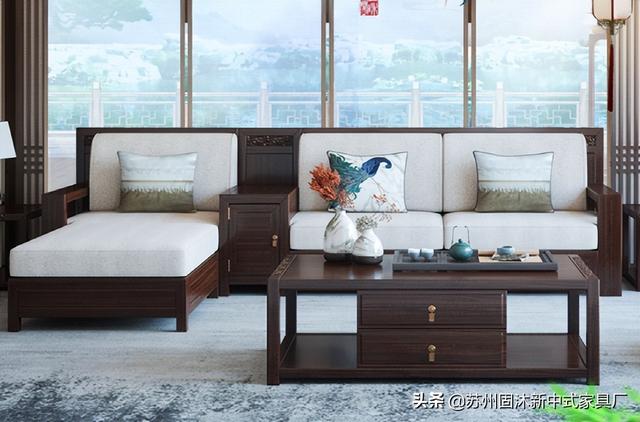 禅意新中式沙发家具，新中式沙发禅意东方