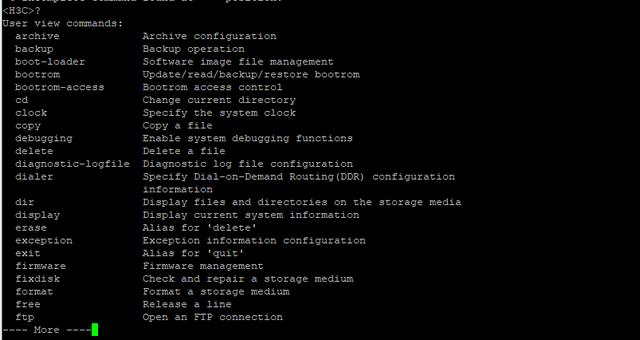 h3c 模拟器使用教程，H3C模拟器软件基本操作