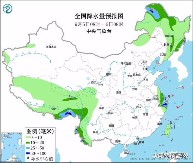 南方暴雨来袭这份暴雨指南请收下，今日9月5号暴雨大雨中心确认
