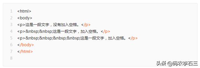 html格式，html编程的基本格式