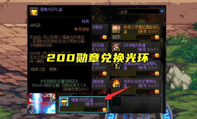dnf强者光环，dnf新手光环推荐（职业前100才能拿到）
