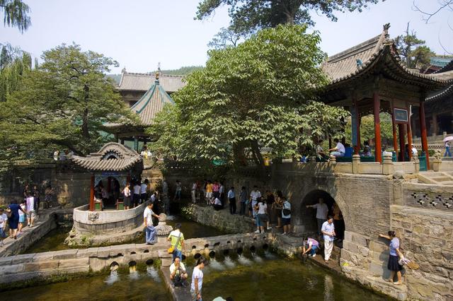 山西太原晋祠介绍，山西太原晋祠建筑（山西太原丨三晋之胜丨晋祠）