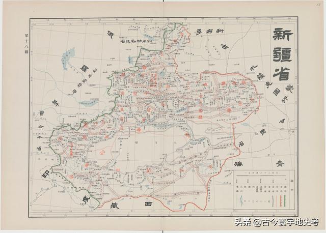 1905年时的大清帝国全图和分省地图，1820年大清帝国版图