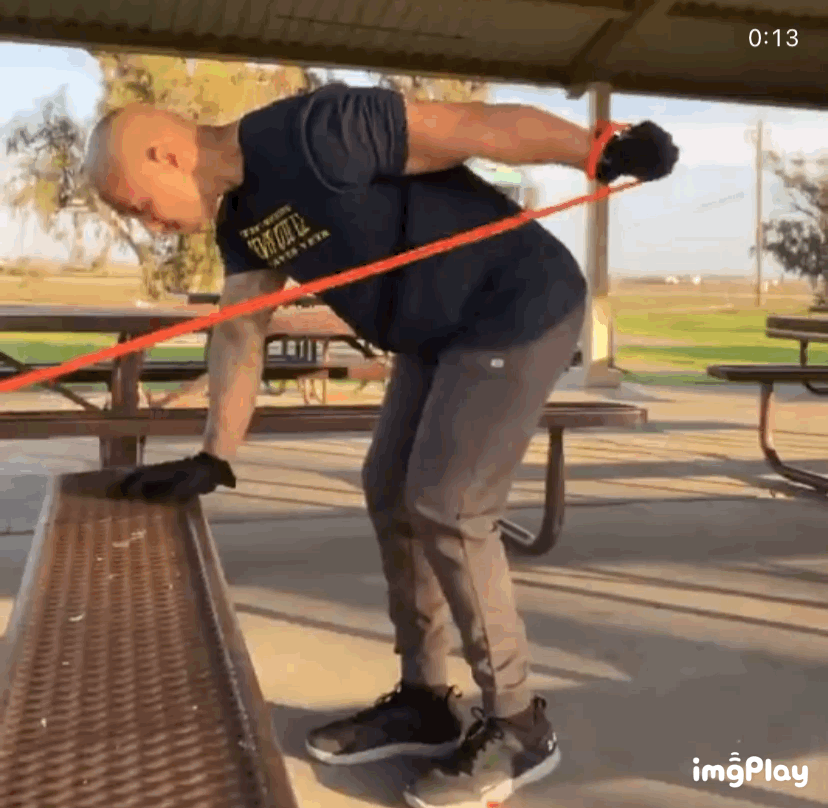 弹力带增肌运动入门，用一条弹力带就可以练遍全身