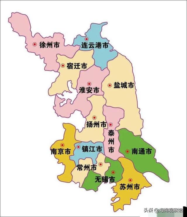 江苏各市gdp破万亿，江苏13市GDP出炉4市过万亿