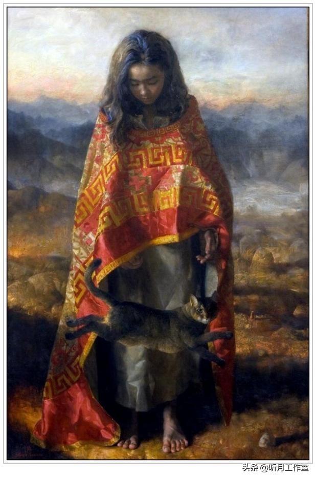 世界抽象派名画欣赏，二十世纪俄罗斯写实主义画家阿森