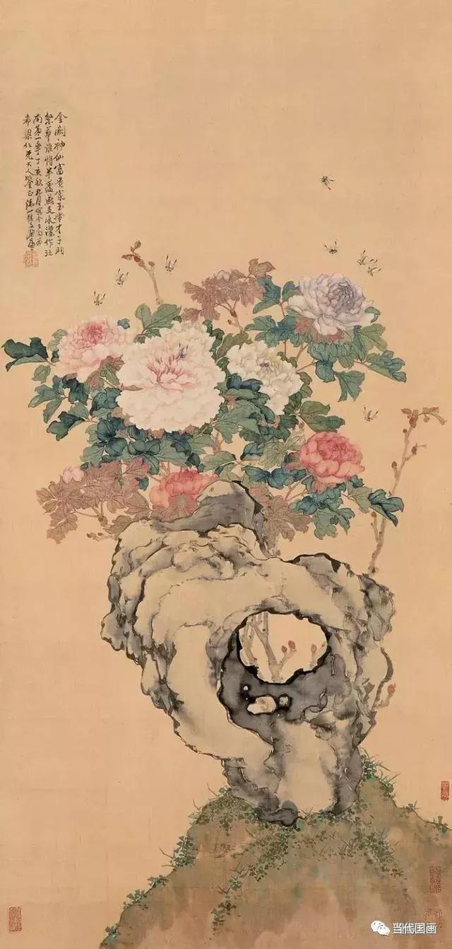 居廉淡雅国画作品欣赏，居廉精品画作欣赏