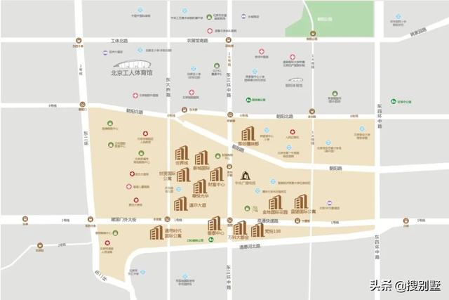 北京东三环房价，十年后的北京三环房价（东三环地铁盘，单价3.9万）