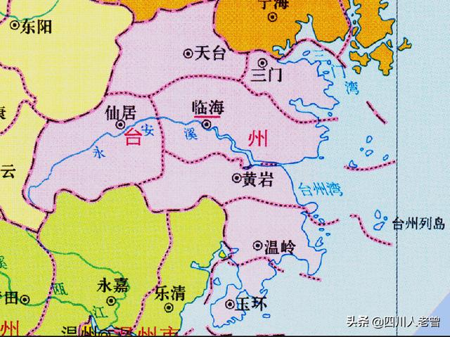 浙江台州都有哪些地区，浙江省台州地区有几个县市区