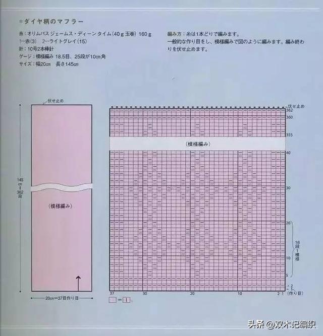 棒针编织围巾简单的方法，冬季用粗粗的棒针编织围巾和帽子
