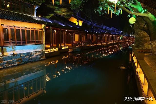 周庄古镇5a级景点，水乡周庄古镇江苏昆山5A景区