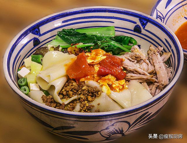 正宗陕西老碗面，倒是一碗老碗面真是够实在