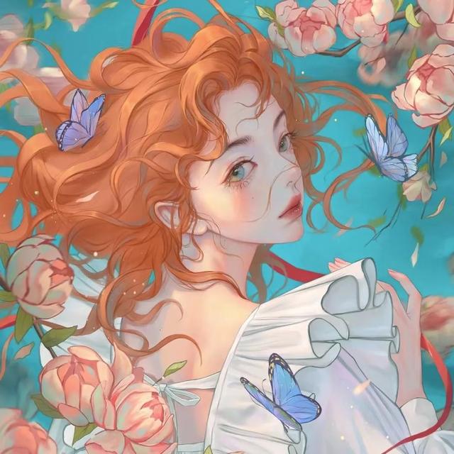 神明日系微信头像，神明少女系列 漫画头像