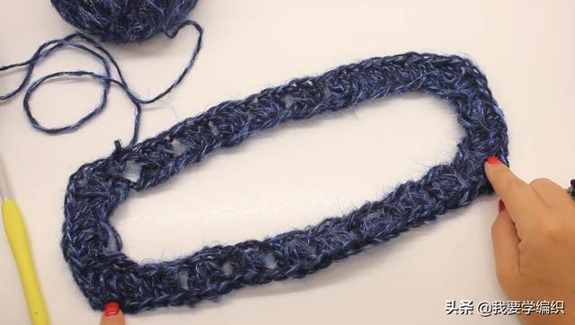 韩版外穿宽松背心编织教程，这种款式的背心也很好看