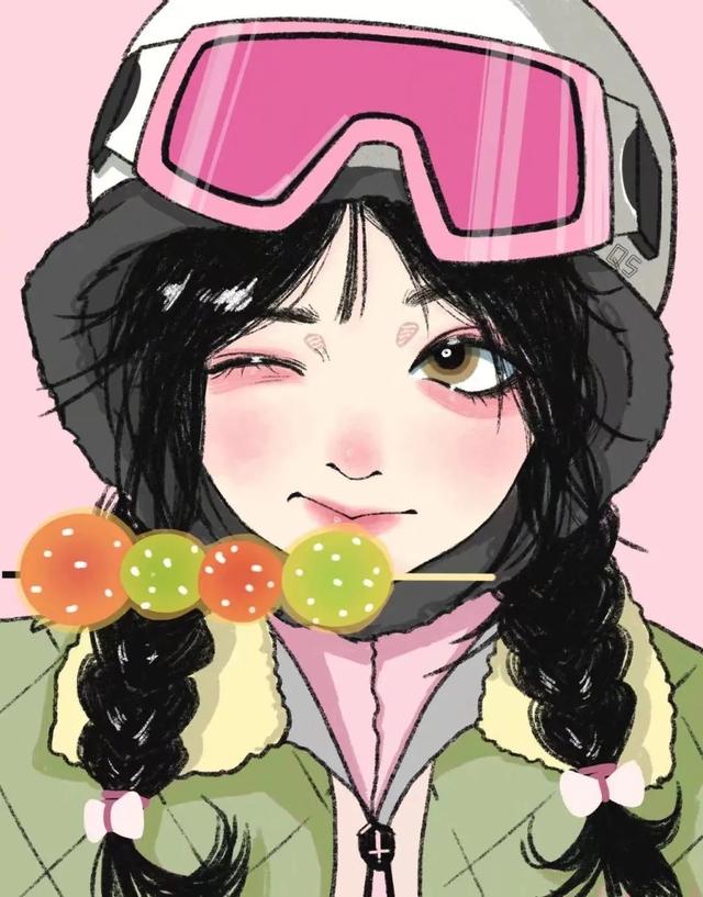 神明日系微信头像，神明少女系列 漫画头像