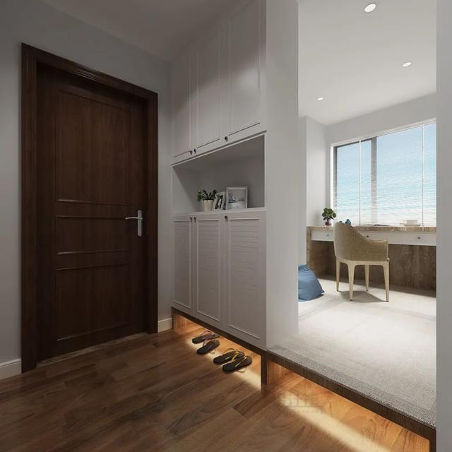 房屋装修入户玄关鞋柜怎么摆放，刚进门的好运就这么挡住了