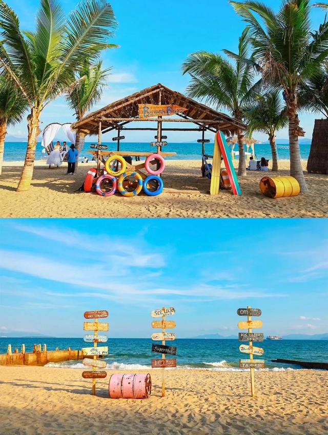 深圳玫瑰海岸夏日游，清明假期游客在深圳玫瑰海岸逐波踏浪