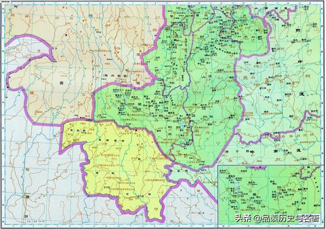 唐朝的十六州是哪些，详解唐朝十道中每道包括现在哪些省