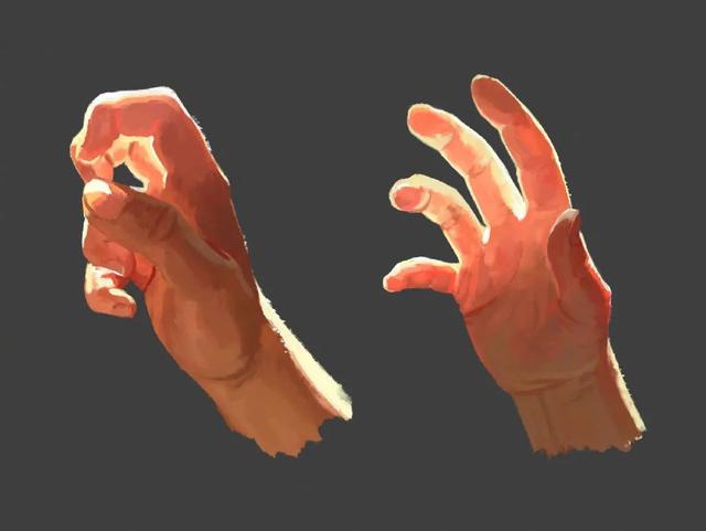 绘画素材不同光源下，100个常用绘画素材