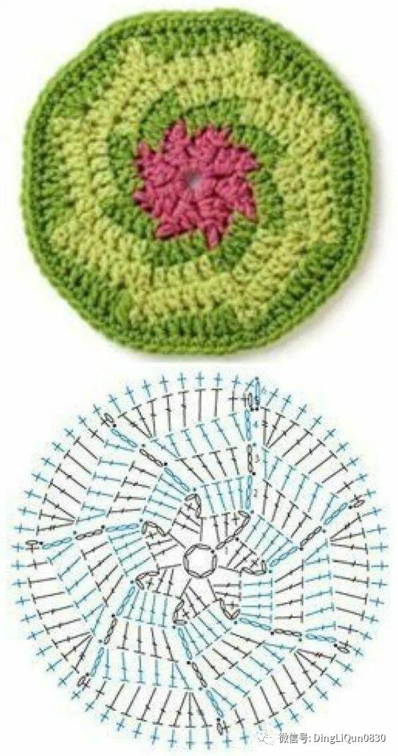 钩针花样图解大全，钩针编织花样十大钩织法