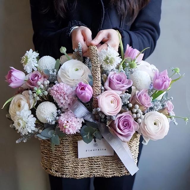 花盒包装设计展开图，精美花盒花这么好看