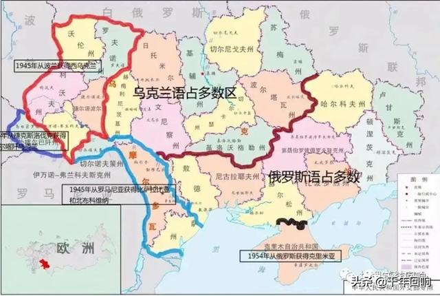 乌克兰的历史演变进程，乌克兰和俄罗斯的历史嬗变