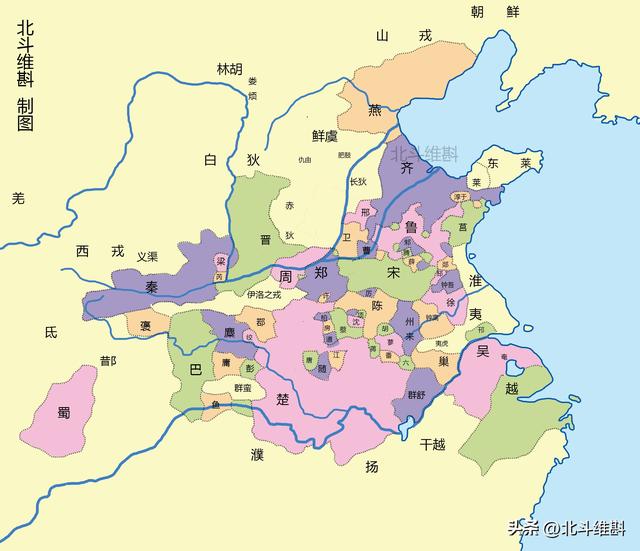 春秋战国大型战争场面，从大分裂走向大一统