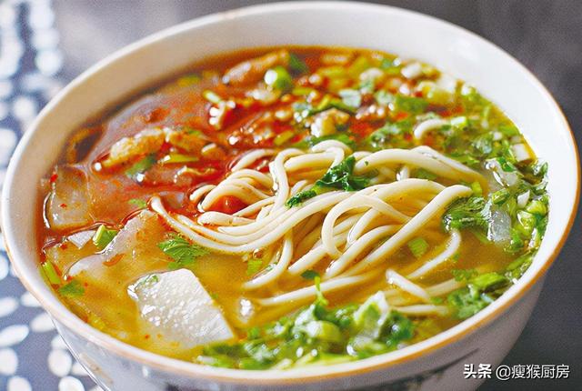 正宗陕西老碗面，倒是一碗老碗面真是够实在