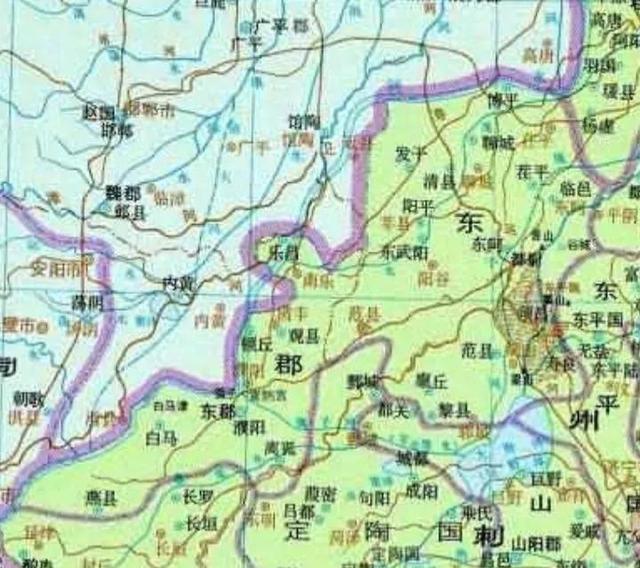 濮阳原来叫什么州，通过地图了解濮阳市的历史变迁