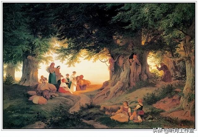 100幅西方世界名画赏析，欧洲十九世纪浪漫主义美术风格二十六幅传世世界名画赏析