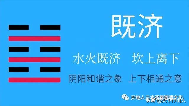 水天需卦变水风井卦，63水火既济卦与管理