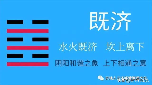 水天需卦变水风井卦，63水火既济卦与管理