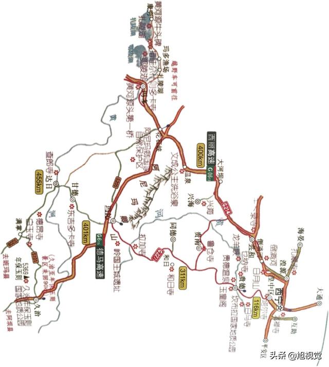 青海旅游自驾游路线，青海省自驾游路线推荐汇总