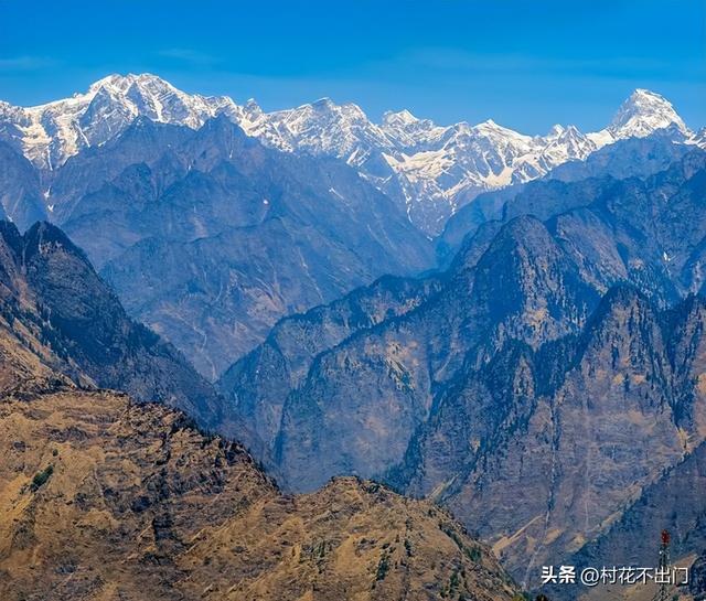 喜马拉雅山脉究竟有多长，高耸的喜马拉雅山脉