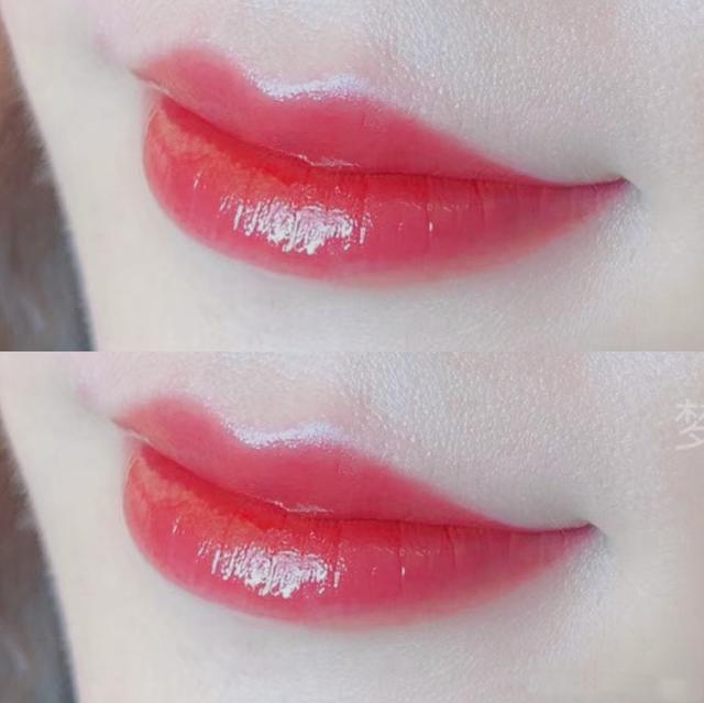 纹唇颜色选择图片，半永久纹唇什么颜色好