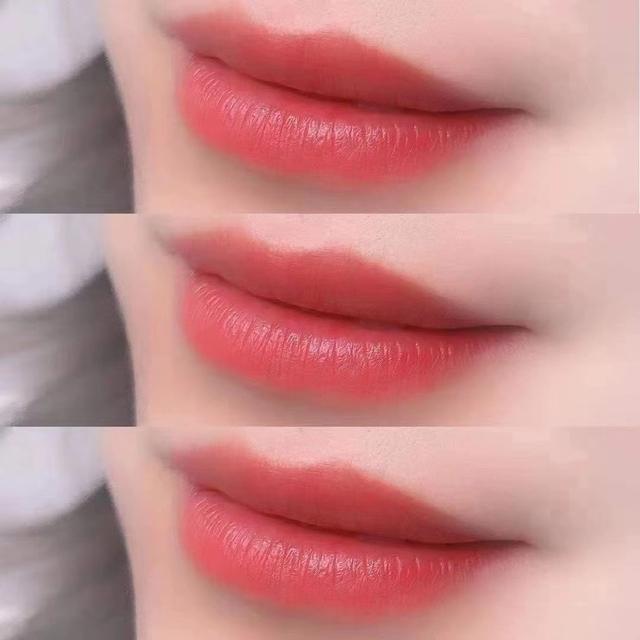 纹唇颜色选择图片，半永久纹唇什么颜色好