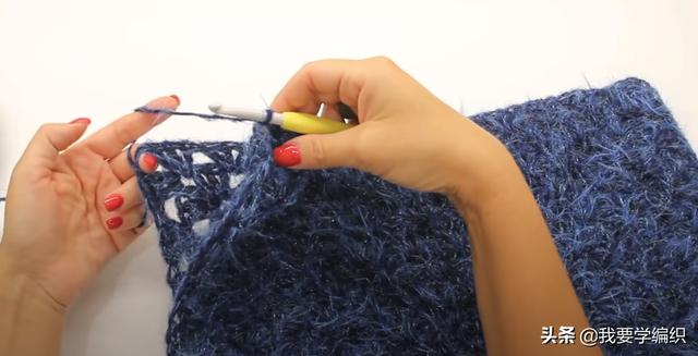 韩版外穿宽松背心编织教程，这种款式的背心也很好看