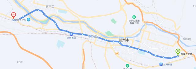 兰州地铁2号线线路图，兰州地铁二号线三期最新线路图（兰州轨道交通2号线预计明年建成通车）